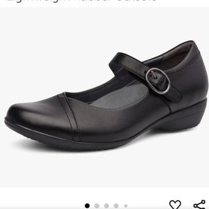 Dansko Fawna Mary Jane shoes sz 38 velcro slip-on
